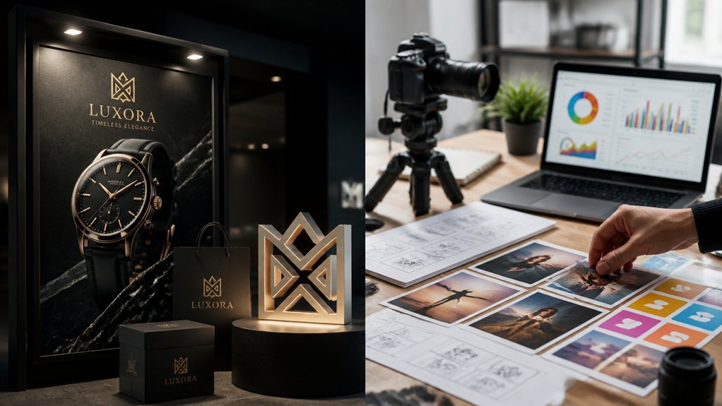 Brand marketing vs content market brand identity and trust