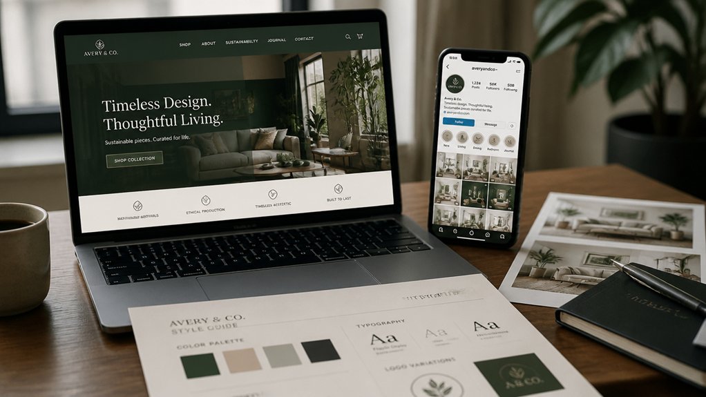 Consistency matters and consistent branding builds trust