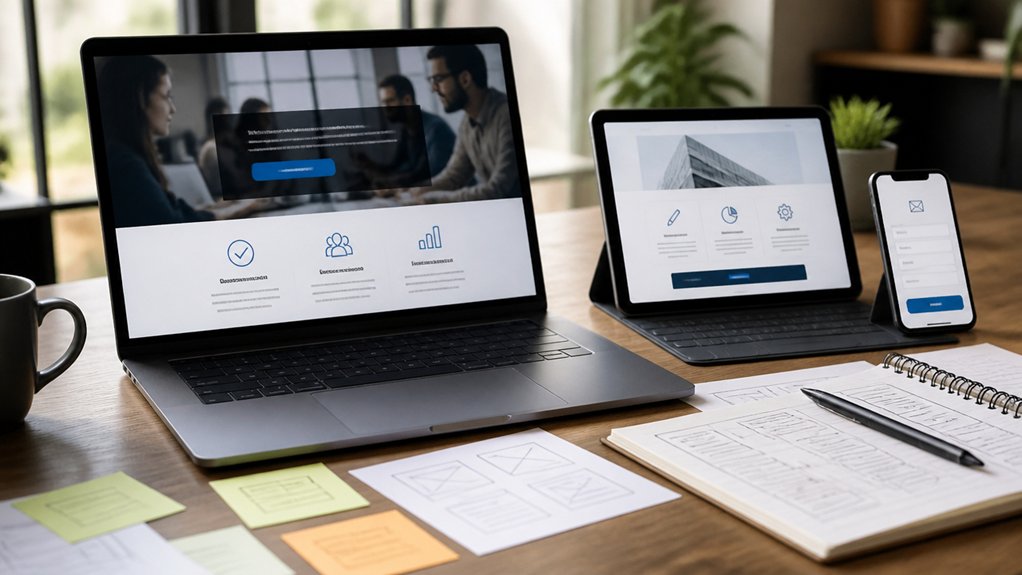 create high converting core pages