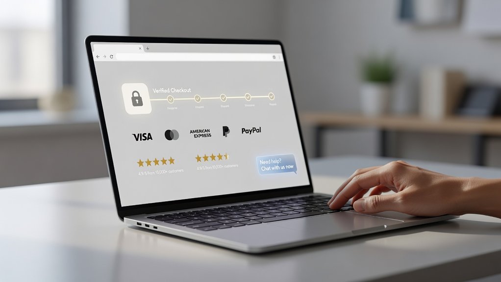 enhance website trust indicators