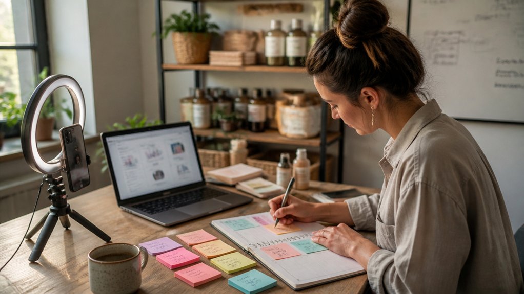 simple content marketing system
