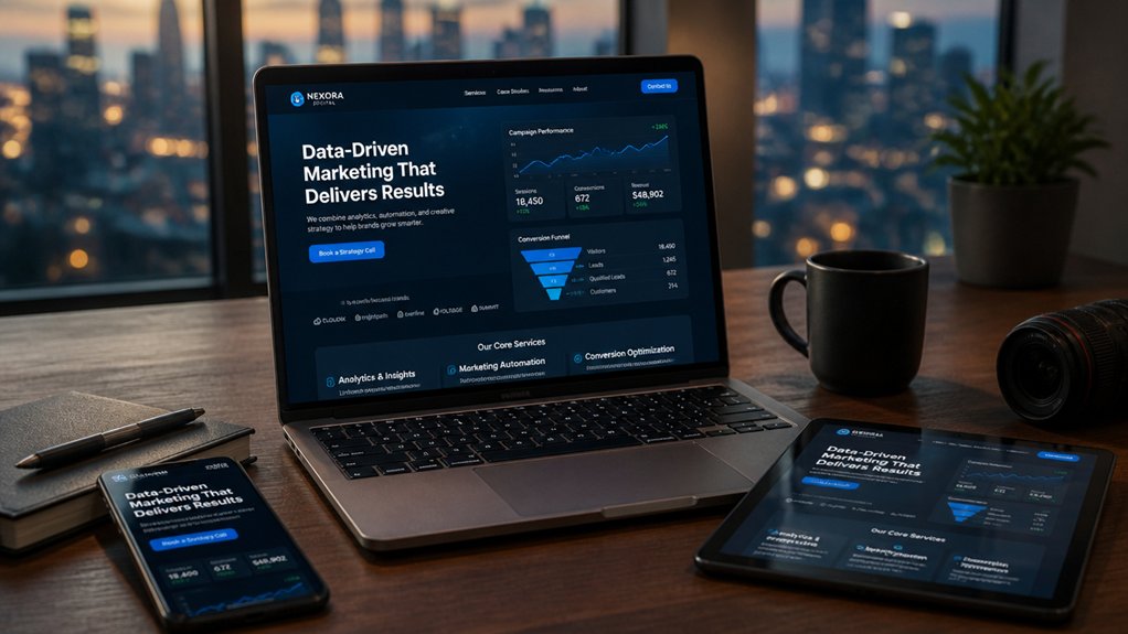 website drives measurable roi